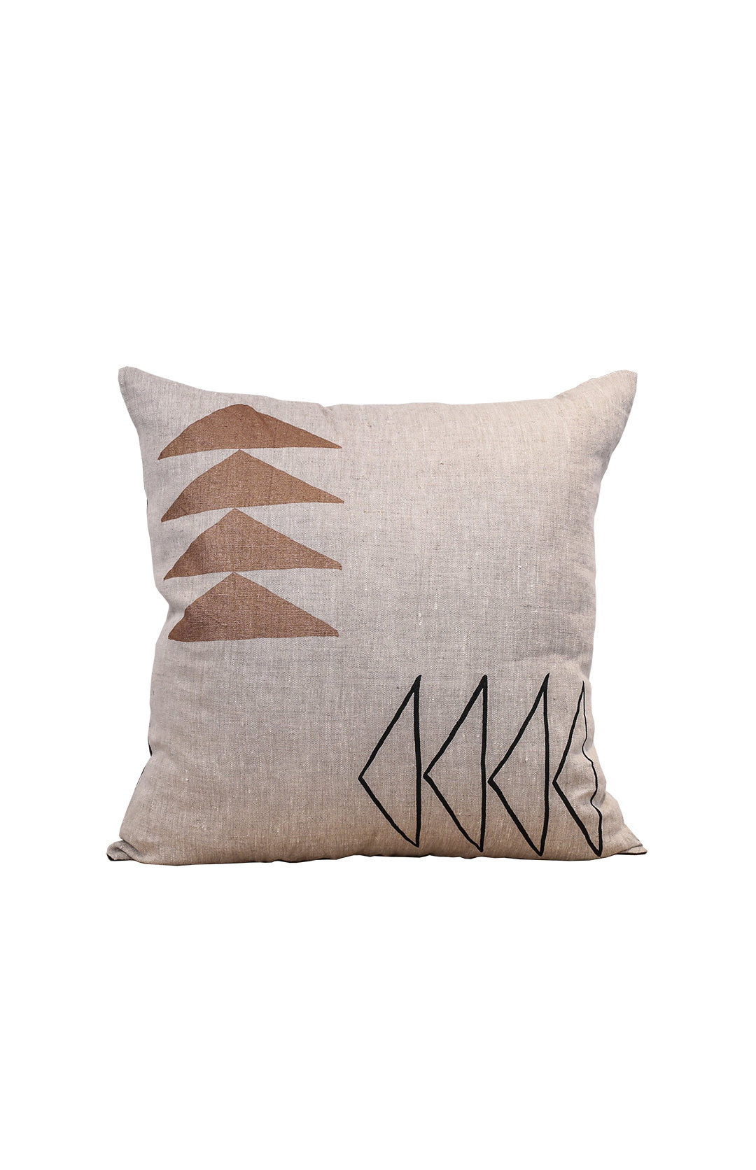 Ishkoday Pillow - Natural/Black
