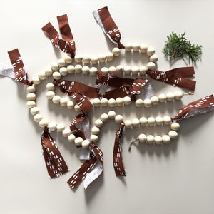 Holiday Linen Garlands - Niizh Red Earth