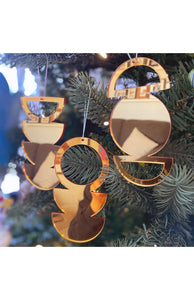 MOON Tree Ornaments - Set of 3