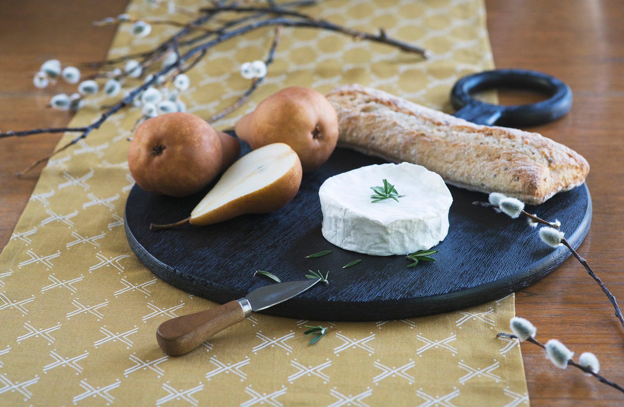 Niswi Table Runner △ Ochre