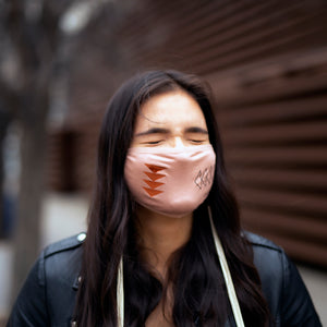 Ishkoday in Honey - Adult Face Mask