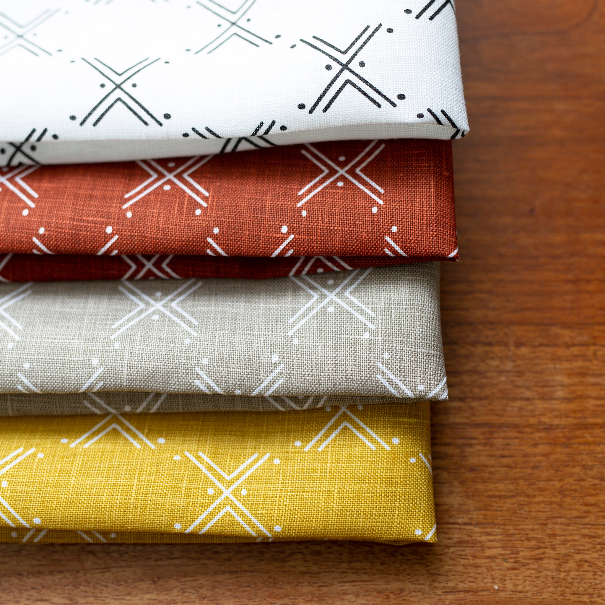 Niswi Table Runner △ Ochre